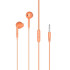 XO Wired earphones EP28 jack 3,5mm orange GSM104381