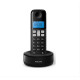 PHILIPS ασύρματο τηλέφωνο D1611B/34, με ελληνικό μενού, μαύρο PHILIPS ασύρματο τηλέφωνο D1611B/34, με ελληνικό μενού, μαύρο
