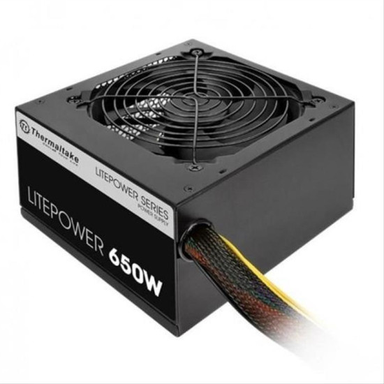 Thermaltake Litepower II Black 650W (Active PFC, 2xPEG, 120mm, Single Rail) PS-LTP-0650NPCNEU-2