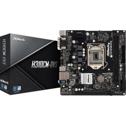 ASRock Motherboard H310CM-DVS s1151 2DDR4 DVI/DSUB/USB3.1 uATX ASRock Motherboard H310CM-DVS s1151 2DDR4 DVI/DSUB/USB3.1 uATX