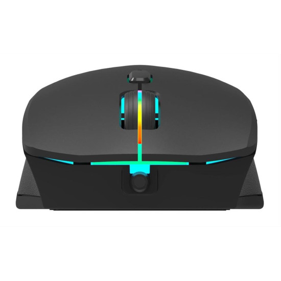 PHILIPS ενσύρματο gaming ποντίκι SPK9404, 2400DPI, 6 πλήκτρα, μαύρο