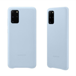 SAMSUNG S20 PLUS G985 LEATHER COVER EF-VG985LLEGEU SKY BLUE PACKING