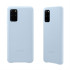 SAMSUNG S20 PLUS G985 LEATHER COVER EF-VG985LLEGEU SKY BLUE PACKING