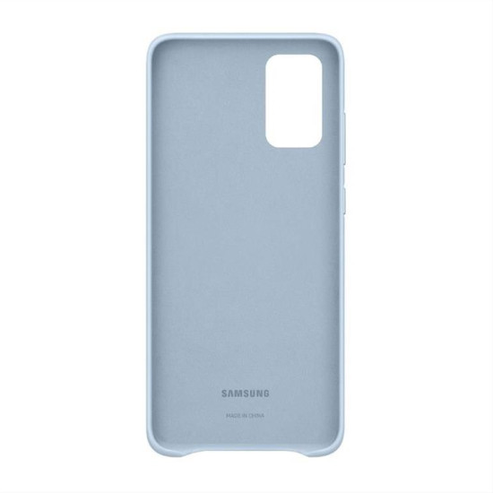 SAMSUNG S20 PLUS G985 LEATHER COVER EF-VG985LLEGEU SKY BLUE PACKING
