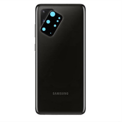 CAMERA GLASS COVER SAMSUNG S20 PLUS G985 6.7" 9H 0.30MM TITANIUM WITH FRAME BLACK