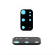 CAMERA GLASS COVER SAMSUNG S20 PLUS G985 6.7" 9H 0.30MM TITANIUM WITH FRAME BLACK