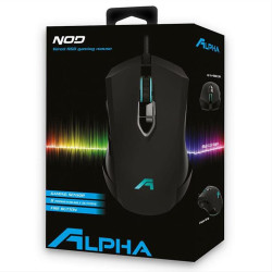 Ενσύρματο RGB Gaming mouse με λογισμικό για custom setup και ανάλυση έως 4000DPI NOD ALPHA Ενσύρματο RGB Gaming mouse με λογισμικό για custom setup και ανάλυση έως 4000DPI NOD ALPHA