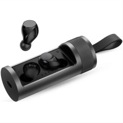 Bluetooth TWS ακουστικά με αλουμινένια θήκη φόρτισης NOD SOUNDTUBE