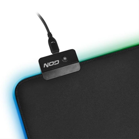 RGB gaming mousepad 350 x 250 x 3mm NOD R1 RGB gaming mousepad 350 x 250 x 3mm NOD R1