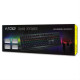 Ενσύρματο μηχανικό gaming πληκτρολόγιο, με backlight RGB LED επιφάνεια από αλουμίνιο NOD IRON STRIKE