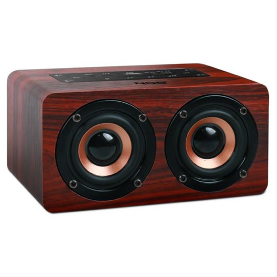 Ξύλινο φορητό bluetooth ηχείο, 2 x 5W NOD CONCERTO Ξύλινο φορητό bluetooth ηχείο, 2 x 5W NOD CONCERTO