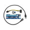GEMBIRD PCI-EXPRESS RISER ADD ON CARD 6PIN POWER CONNECTOR RC-PCIEX-03 GEMBIRD PCI-EXPRESS RISER ADD ON CARD 6PIN POWER CONNECTOR RC-PCIEX-03