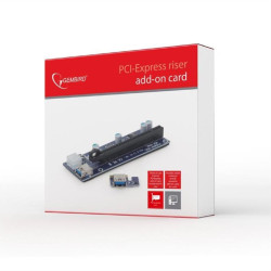GEMBIRD PCI-EXPRESS RISER ADD ON CARD 6PIN POWER CONNECTOR RC-PCIEX-03 GEMBIRD PCI-EXPRESS RISER ADD ON CARD 6PIN POWER CONNECTOR RC-PCIEX-03