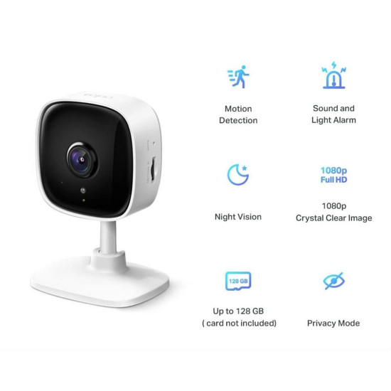TP-LINK Wi-Fi Camera Tapo-C100 Full HD, Motion Detection, Ver. 1.0 TP-LINK Wi-Fi Camera Tapo-C100 Full HD, Motion Detection, Ver. 1.0