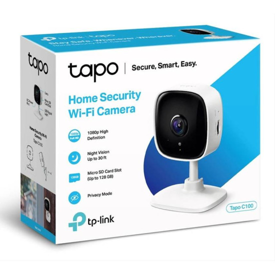 TP-LINK Wi-Fi Camera Tapo-C100 Full HD, Motion Detection, Ver. 1.0 TP-LINK Wi-Fi Camera Tapo-C100 Full HD, Motion Detection, Ver. 1.0