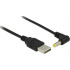 DELOCK Καλώδιο από USB σε DC 4.75 x 1.7mm, γωνιακό, 1.5m 83576