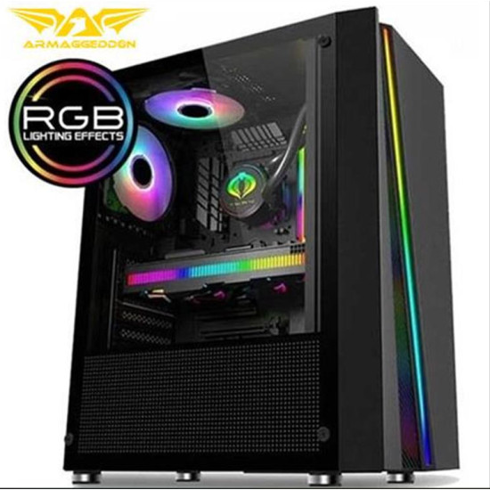 ARMAGGEDDON GAMING PC CASE KAGAMI K-2 BLACK ARMAGGEDDON GAMING PC CASE KAGAMI K-2 BLACK