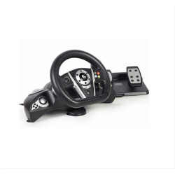 GEMBIRD VIBRATION RACING WHEEL WITH PEDALS (PC/PS3/PS4/SWITCH) STR-M-01