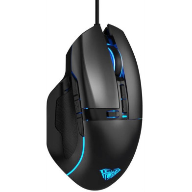 AULA ενσύρματο gaming ποντίκι Wind F808, 4200DPI, 10 πλήκτρα, RGB, μαύρο AULA ενσύρματο gaming ποντίκι Wind F808, 4200DPI, 10 πλήκτρα, RGB, μαύρο