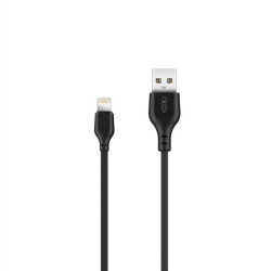 XO cable NB103 USB - Lightning 2,0 m 2,1A black GSM094465 XO cable NB103 USB - Lightning 2,0 m 2,1A black GSM094465