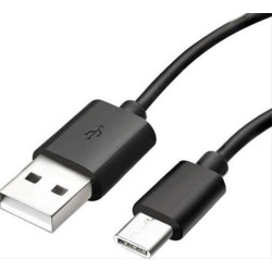 Original Cable USB - SAMSUNG EP-DW700CBE Type- C 1,5m black bulk