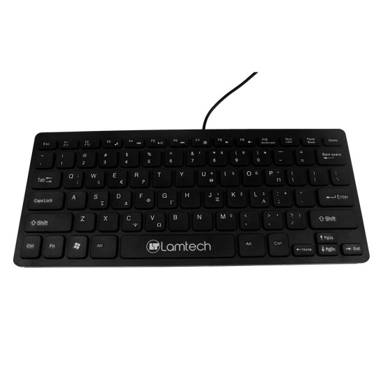LAMTECH USB MINI KEYBOARD BLACK LAM081710