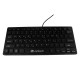 LAMTECH USB MINI KEYBOARD BLACK LAM081710