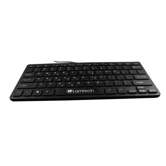 LAMTECH USB MINI KEYBOARD BLACK LAM081710