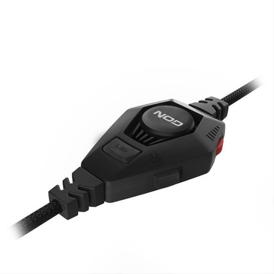 Gaming headset με αναδιπλούμενο μικρόφωνο και rainbow RGB LED φωτισμό NOD SCREAMAGER Gaming headset με αναδιπλούμενο μικρόφωνο και rainbow RGB LED φωτισμό NOD SCREAMAGER