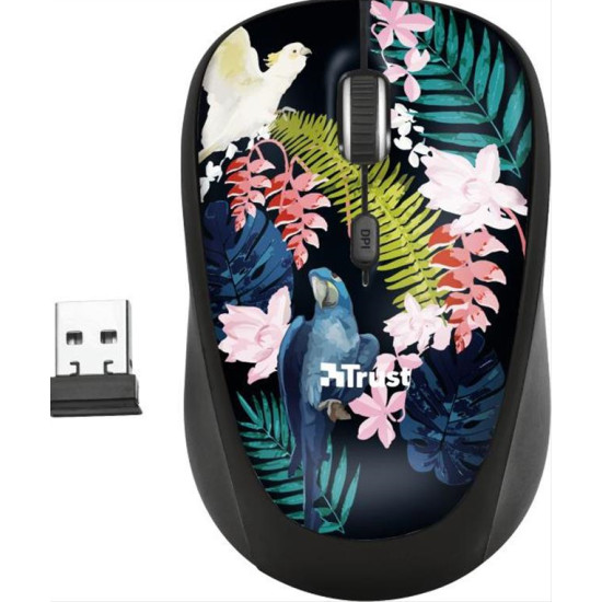 TRUST - Yvi Wireless Mouse - parrot 23387 TRUST - Yvi Wireless Mouse - parrot 23387