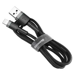 BASEUS Cable USB For iPhone Lightning 8-pin 2A 3 meter Gold+Black CALKLF-RV1 BASEUS Cable USB For iPhone Lightning 8-pin 2A 3 meter Gold+Black CALKLF-RV1