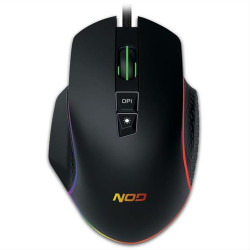 Ενσύρματο RGB gaming mouse, με ανάλυση έως και 6400 DPI NOD RUN AMOK