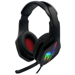 NOD IRON ΣOUND v2 Gaming headset με αναδιπλούμενο μικρόφωνο και rainbow RGB LED φωτισμό
