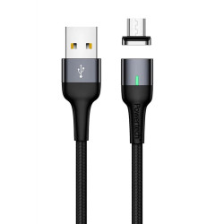 POWERTECH Καλώδιο USB 2.0 σε Micro PT-750, μαγνητικό, 1m, μαύρο POWERTECH Καλώδιο USB 2.0 σε Micro PT-750, μαγνητικό, 1m, μαύρο