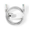 NEDIS Καλώδιο δικτύου CAT5e, UTP, 5m σε γκρι χρώμα CCGT85100GY50 NEDIS Καλώδιο δικτύου CAT5e, UTP, 5m σε γκρι χρώμα CCGT85100GY50