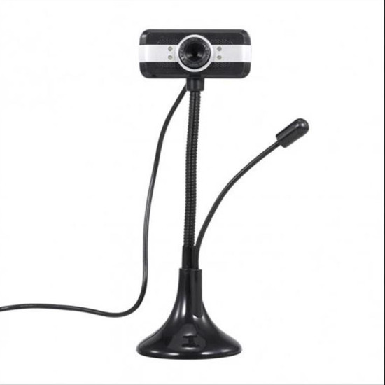 STAND DESKTOP VIDEO CONFERENCE HD COMPUTER CAMARA 480P WITH MICROPHONE
