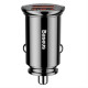 BASEUS car charger 2x USB Quick Charger QC3.0 30W Black CCALL-YD01