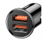 BASEUS car charger 2x USB Quick Charger QC3.0 30W Black CCALL-YD01 BASEUS car charger 2x USB Quick Charger QC3.0 30W Black CCALL-YD01