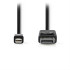 NEDIS Καλώδιο MiniDisplayPort αρσ. - DisplayPort αρσ., 2m. CCGT37400BK20