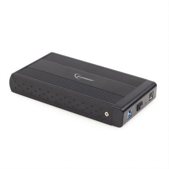 Gembird 3.5 USB 3.0 external housing Black EE3-U3S-3