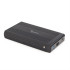 Gembird 3.5 USB 3.0 external housing Black EE3-U3S-3