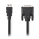 NEDIS Καλώδιο HDMI αρσ. - DVI-D 24+1-Pin αρσ., 5m CCGP34800BK50