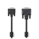 NEDIS Καλώδιο DVI-A 12+5p αρσ. - VGA αρσ. 2m. CCGP32100BK20
