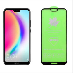 IDOL 1991 TEMPERED GLASS HUAWEI P20 LITE 9H 0.25mm 20D FULL GLUE SEMI CURVED BLACK