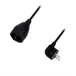 SONORA Προέκταση καλωδίου σούκο 5 μέτρα (3 x 1.5 mm²), σε μαύρο χρώμα.