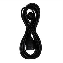 SONORA Προέκταση καλωδίου σούκο 5 μέτρα (3 x 1.5 mm²), σε μαύρο χρώμα.