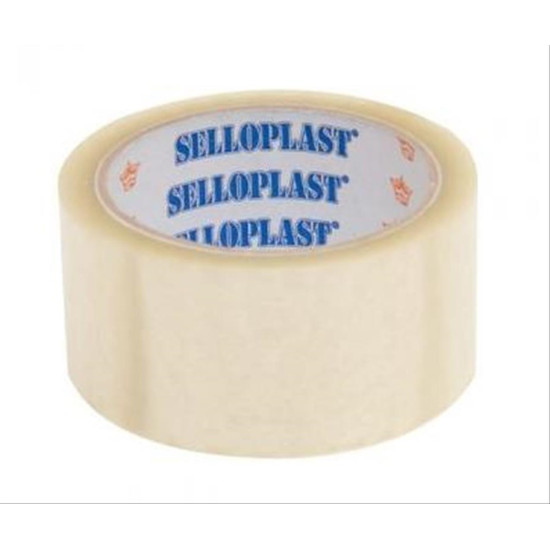 SELLOPLAST Αυτοκόλλητη ταινία SEL-005, διάφανη, 48mm, 60m, 6τμχ SELLOPLAST Αυτοκόλλητη ταινία SEL-005, διάφανη, 48mm, 60m, 6τμχ
