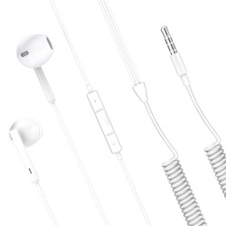 XO Wired earphones EP7 jack 3,5mm white