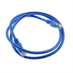 Καλώδιο Ethernet 1m CAT 5E Μπλε