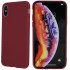 Matt TPU case for Xiaomi Mi Note 10 Lite burgundy